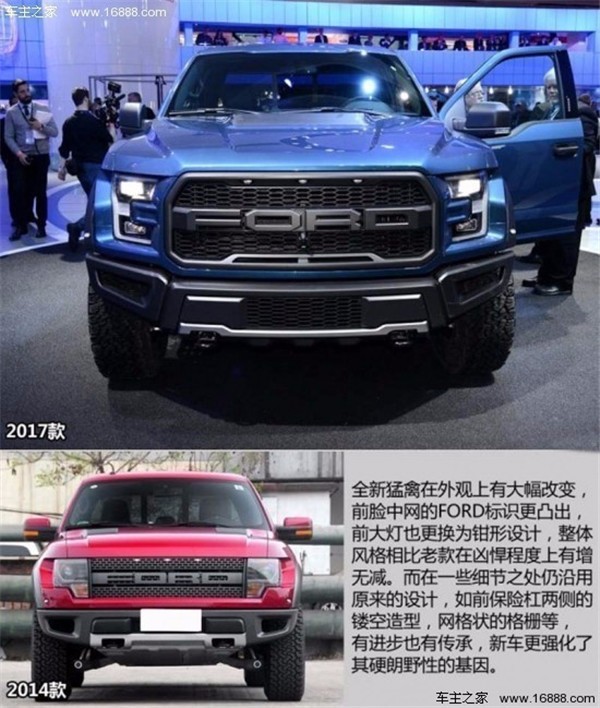 17款福特猛禽f150平行进口55万起底价