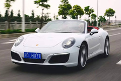 体验新款保时捷911 不烧胎的弹射