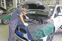 体验国产宝马2系旅行车保养 高效/贴心