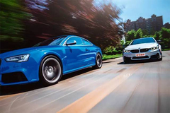 奥迪RS 5对比宝马M4 双门轿跑拳台争霸