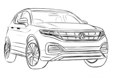 SUV版本的POLO 大众全新小型SUV效果图