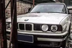 当你老了 让我推着你看风景--实拍宝马E34