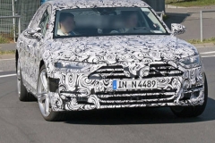 奥迪全新S8路试谍照 最早2018年正式亮相