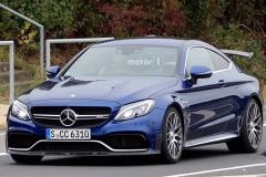 疑似AMG C63 R Coupe谍照曝光 动力升级