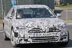 奥迪全新S8路试谍照 搭4.0T V8发动机