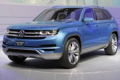 大众新7座SUV北美版更名 或将在11月亮相