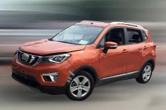 疑似长安CS15电动版谍照 采用旋钮换挡