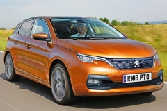 标致全新208基于新平台 或推纯电版