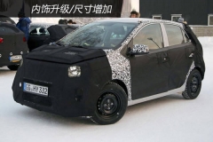 起亚将推全新Picanto 内饰升级/尺寸增加