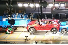 追尾大货车就没救了 奇瑞测试给你看