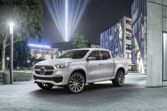 奔驰X级皮卡概念车官图 将2017年量产