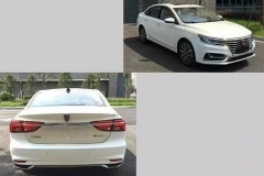 搭载混动系统 全新荣威e550L车型的申报图