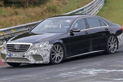 梅赛德斯-AMG新款S 63谍照 明年将上市