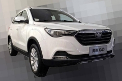 采用双色车身 奔腾新SUV“X40”实车曝光