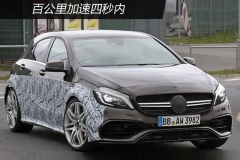 奔驰全新AMG A45谍照 百公里加速四秒内