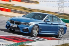 宝马新一代5系性能版曝光 首次搭载全驱