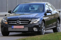 奔驰改款C级轻伪谍照曝光 明年正式发布