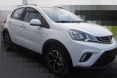 吉利帝豪Mini内饰谍照 配1.0L发动机