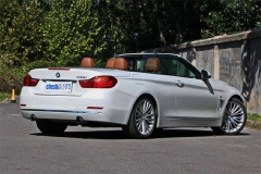 优雅的白马王子 实拍宝马435i敞篷版