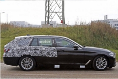 全新宝马5系旅行版谍照曝光 尺寸大幅加长