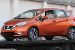 曝日产新款Versa Note实车 前脸变化大