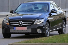 奔驰新款C级谍照 或明年下半年正式亮相