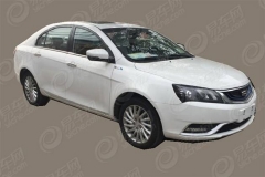 帝豪插电式混动版谍照 或广州车展推出