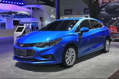 广州车展：实拍雪佛兰新科鲁兹两厢