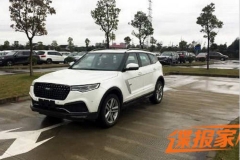 众泰T700最新谍照曝光 有望12月下线