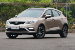 吉利四年将推10余款SUV 覆盖大中小级