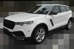 众泰旗舰SUV内饰最新谍照 采用双色搭配