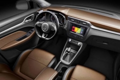 名爵新SUV-ZS内饰官图发布 双色搭配