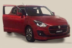 新一代铃木雨燕无伪谍照 车身尺寸增大