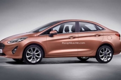 新嘉年华三厢版假想图曝光 尾部更协调