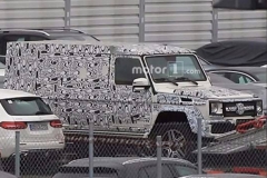 全新奔驰G级长轴距版谍照 或2018年发布