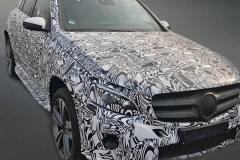 国产奔驰GLC插电式混动谍照 或明年上市