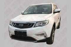 新款吉利博越谍照首曝 中控屏尺寸增长