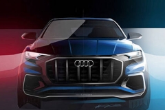 奥迪新Q8 E-Tron概念车 明年1月将亮相