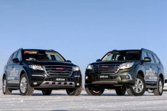 哈弗H8/H9海拉尔试驾 四驱无惧冰雪