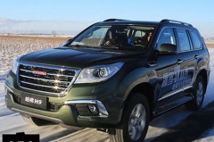 从容应对 冰雪试驾哈弗H8/H9