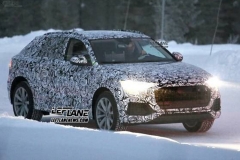 剑指宝马X6奔驰GLE 奥迪Q8最新谍照曝光