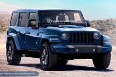 新牧马人更多消息曝光 混动和皮卡车型