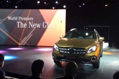 奔驰新GLA正式发布 前进气格栅变化显著