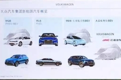 共8款车型 大众在华新能源汽车规划曝光