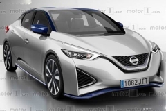 曝日产新聆风假想图 继承IDS概念车外观