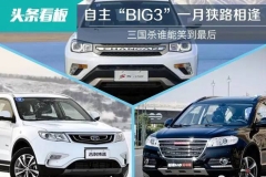 自主“BIG3”狭路相逢 三国杀谁能笑到最后