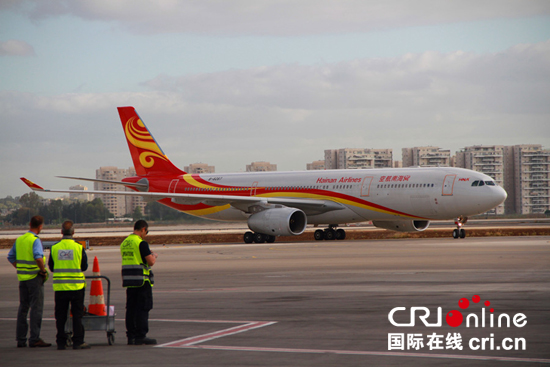 海南航空启动北京直飞特拉维夫航线