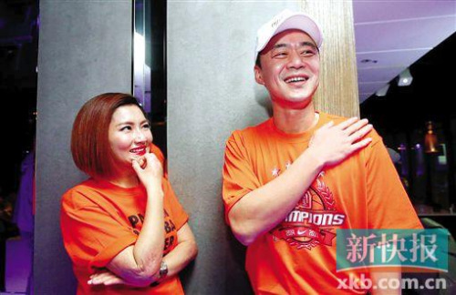 资料图:selina与阿中 图片来源:金羊网