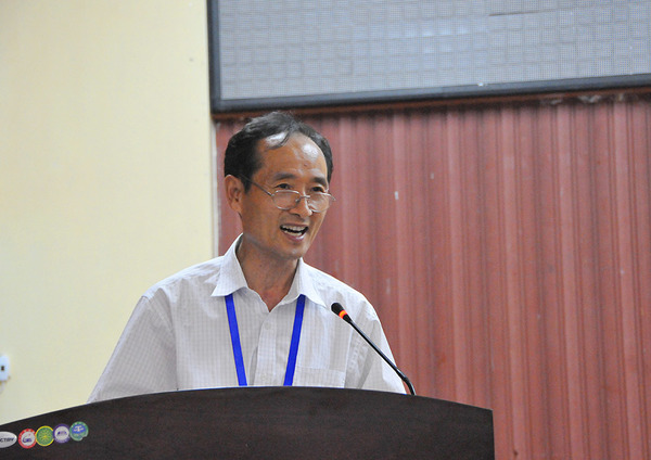 广西民族大学副校长李尚平致辞