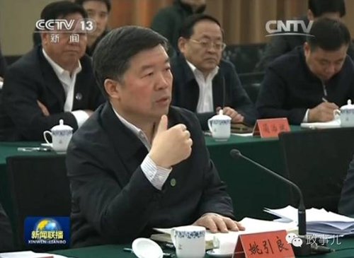 姚引良在座谈会上发言